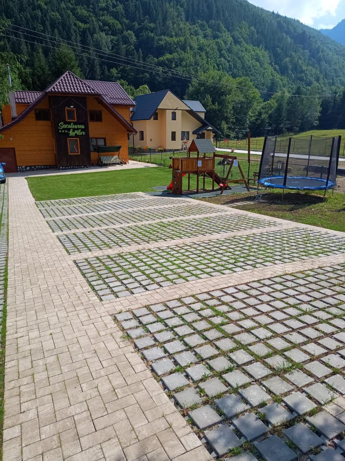 Sezatoarea Lupilor Villa Lepsa Exterior photo